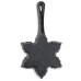  Mini Cast Iron Skillet – Snowflake, Black, 9.5″ L x 5.5″