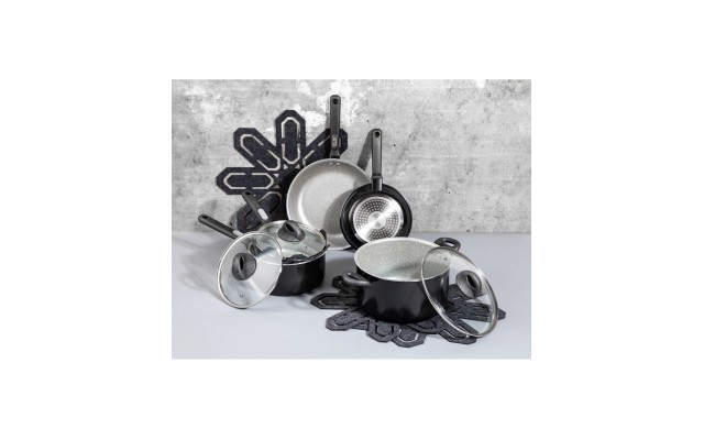  Satellite Nonstick Aluminum 12-Pc. Cookware Set
