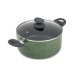  Venus Nonstick Aluminum 16-Pc. Cookware Set, Green