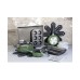  Venus Nonstick Aluminum 16-Pc. Cookware Set, Green