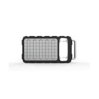 Brookstone Magnetic Wireless Light Speaker, Black