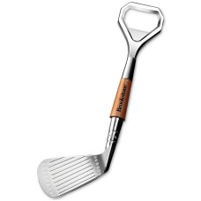 Brookstone Men’s Golf Club Bottle Opener – Silver