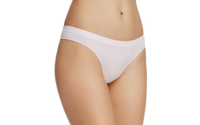 B.tempt’d By Wacoal Women’s Stretch Thong Panty, Pink, X-Large