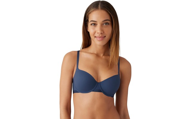 B.tempt’d Women’s Nearly Nothing Demi T-Shirt Bra 953263, Blue, 36C