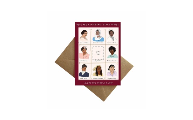 By Ms James Important Women You Should Know Mother’s Day Card, Multi, 5″x7″