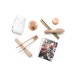 Calm Club | Cocktail Shaker Kit/Mocktail | Cocktail Mixer Set For Your Bar Cart | Outdoor & Home Bar Accessories | Includes Mixology Book, Mason Jar Shaker, Muddler, Juicer & Tongs | Alcohol Gifts
