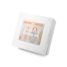 Calm Club | Cocktail Shaker Kit/Mocktail | Cocktail Mixer Set For Your Bar Cart | Outdoor & Home Bar Accessories | Includes Mixology Book, Mason Jar Shaker, Muddler, Juicer & Tongs | Alcohol Gifts