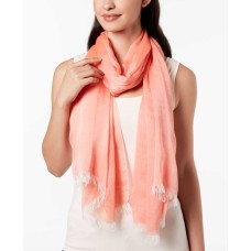 Calvin Klein Chambray Woven Oblong Scarf  (Cayenne)