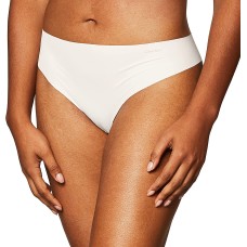 Calvin Klein D3428 Women s Invisibles Thongs, Nymphs Thigh, Medium
