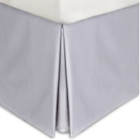 Calvin Klein Home Double Row Cord Solid Percale King Bedskirt
