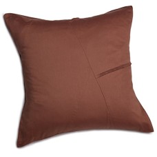Calvin Klein Home Melrose Angled Pleat Sham, Dogrose, 26 x 26