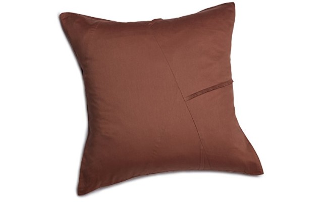  Home Melrose Angled Pleat Sham, Dogrose, 26 x 26