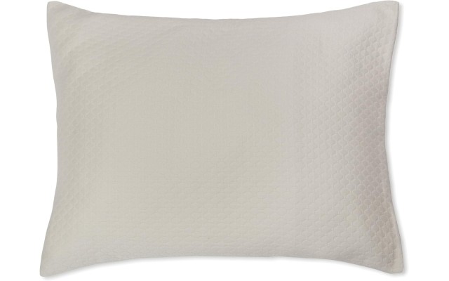  Home Palermo Oval Bands Standard Sham,Adobe Buff, 20×26