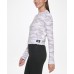  Camo Waffle Knit Top, Beige/XL