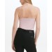 Jeans Square Neck Bodysuit, Pink, Large