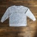  Womens Cobra Pullover Sweatshirt, Silver/XL