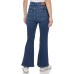  Women’s High-Rise Flared Slit-Hem Jeans, Vero, 24