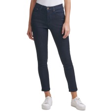 Calvin Klein Jeans Womens High-Rise Ankle Jeans