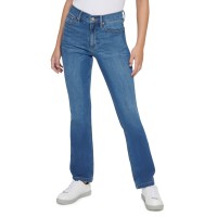 Calvin Klein Jeans Women’s High-Rise Bootcut Jeans, Venetian, 25