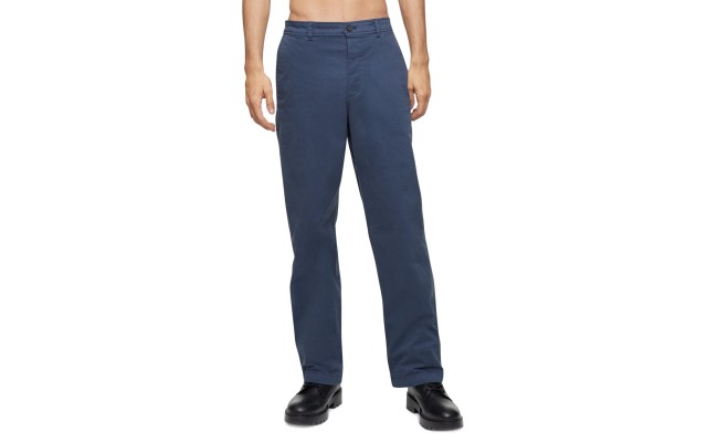  Men’s Relaxed Fit Chino Pants, Navy, 33
