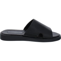 Calvin Klein Men’s Ethan Slip-on Slide Sandals Men’s Shoes, 7.5M, Black