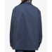  Men's Relaxed Fit Box Logo Shirts, Navy, Large