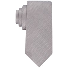 Calvin Klein Men’s Shaded Geo-Print Tie, Grey