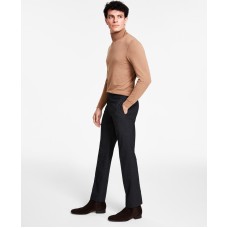 Calvin Klein Men’s Slim-Fit Performance Dress Pants, Charcoal, 34×32