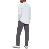 Calvin Klein Men;s Straight-Fit Stretch Chino Pants, Gray, 33X30