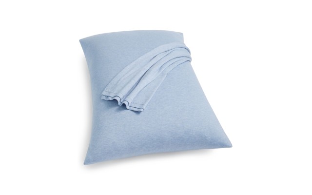  Modern Cotton Harrison, King Sham Pair, Blue, 21″ x 37″