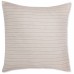  Ribbon Stripe European Shams, Beige, 20