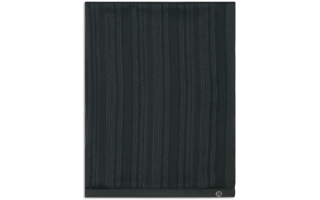 Satin-border Striped Metallic, Black