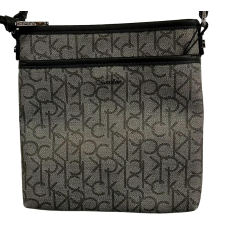 Calvin Klein Signature Top Zip N/s Crossbody Mink/Graph/Black