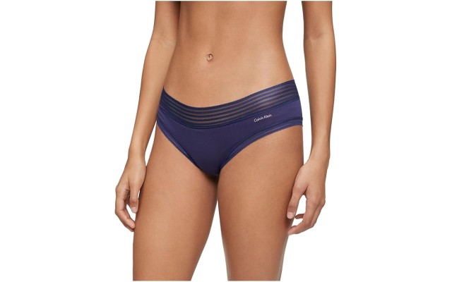  Solid Poplin Boxer Underwear, Navy, Large