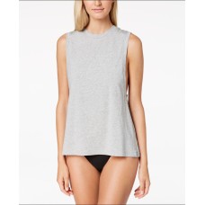 Calvin Klein Underwear Women’s Modern Cotton Sleep Tank, Grey Heather, Small