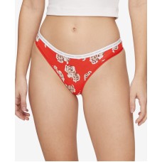 Calvin Klein Women’s CK One Cotton Bikini Panty, QD3783, Tuscan Terra Cotta, X-Large