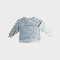 Calvin Klein Womens Cobra Pullover Sweatshirt, Gray, Medium