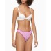  Women's Cotton Form Thong Underwears, Purple, Small