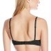  Women’s Everyday Lightly Lined Demi Bras, Black, 32 B
