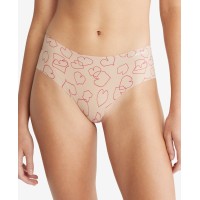 Calvin Klein Womens Invisibles Hipster Panty, Beige, XL