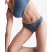  Women’s Invisibles Seamless Thong Panty, Blue, Medium