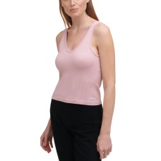 Calvin Klein Womens Jeans V-neck Tank Top, Enchant, X-Large