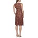  Women’s Lace Sheath Dress, Red, 2