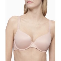 Calvin Klein Women’s Liquid Touch Lightly Lined Perfect Coverage Bra QF4082, Nude, 32B