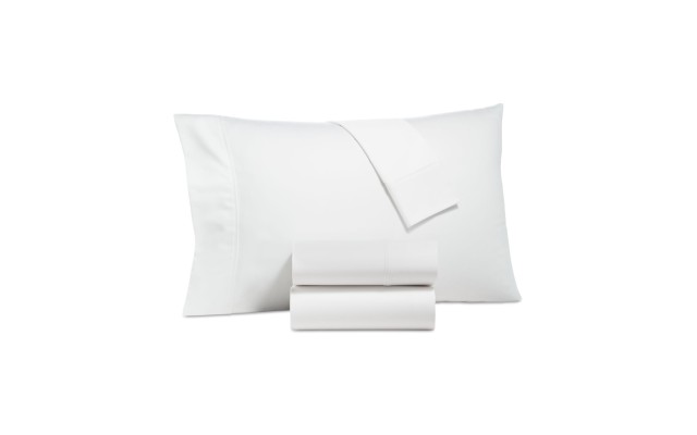 Camden Sateen 1250 2 Standard Pillowcases, White, STANDARD