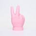  Baby ‘Victory/Peace’ Hand Gesture Candle (Pink)