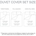 . Ultra Soft Reversible Crinkle Duvet Cover Set, Silver/Grey,TwinTwin XL