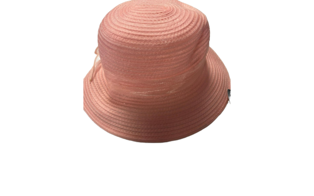  Women’s Simple Rose Bucket Hat Pink One Size