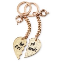 Celebrate Shop 2-pc. Best Friends Keychain Se Gold One Size