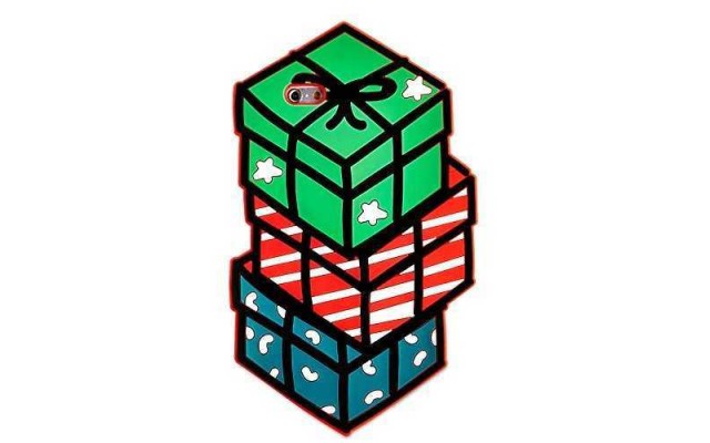 Celebrate Shop iPhone 6/6s Stacked Packages Cell Phone Case, Green/Red